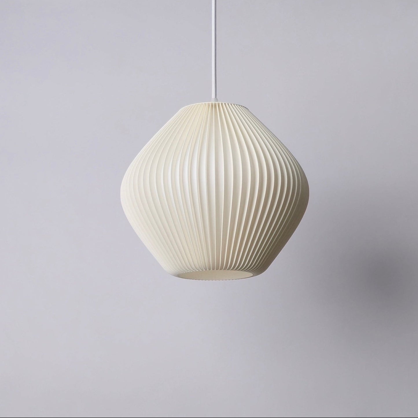 Aluma pendant light in white color