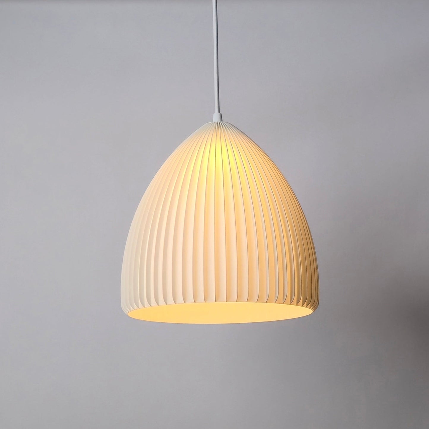 Pera_Pendant_with light on